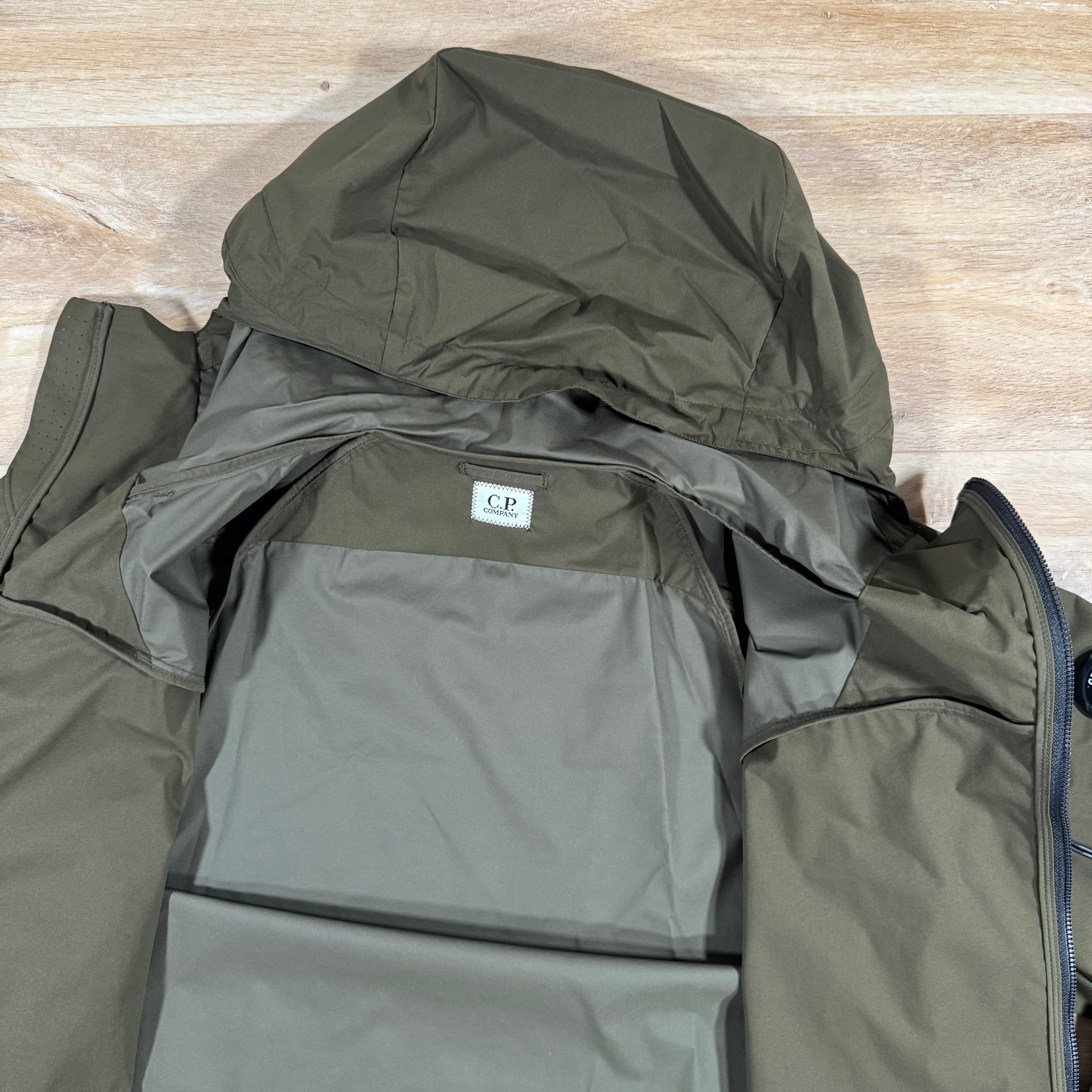 CP Company Pro-Tek Lens Jacket in Ivy Green Ironleague