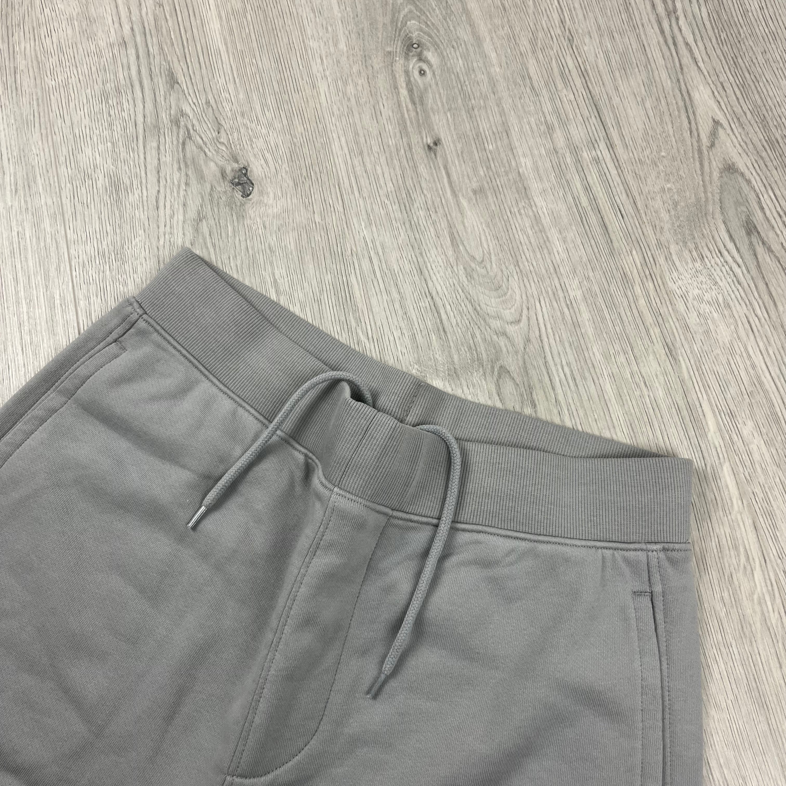 CP Company Raised Fleece Sweatpants - Drizzle Ironleague