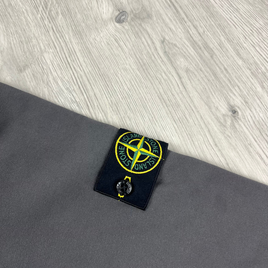 Stone Island Dyed Sweatshirt - Charcoal Ironleague