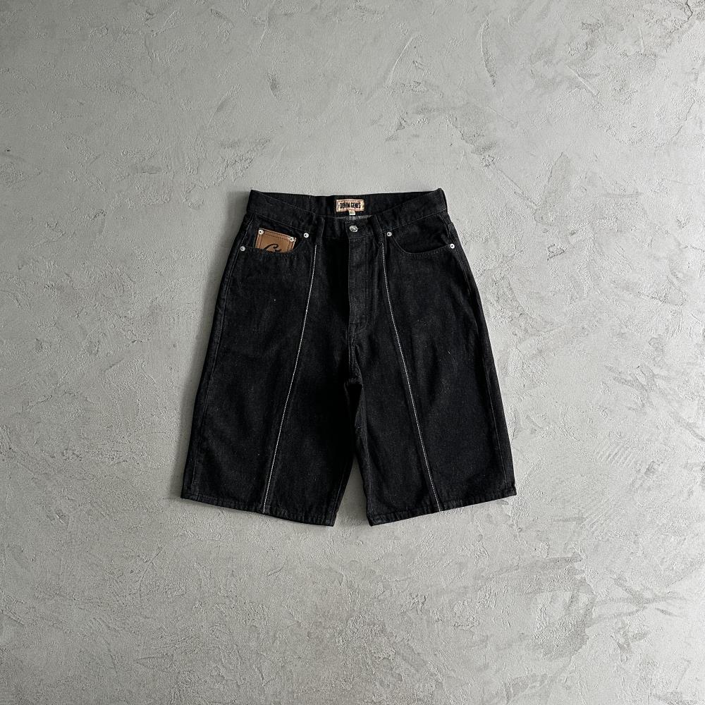 Corteiz Denim Shorts - Black Ironleague