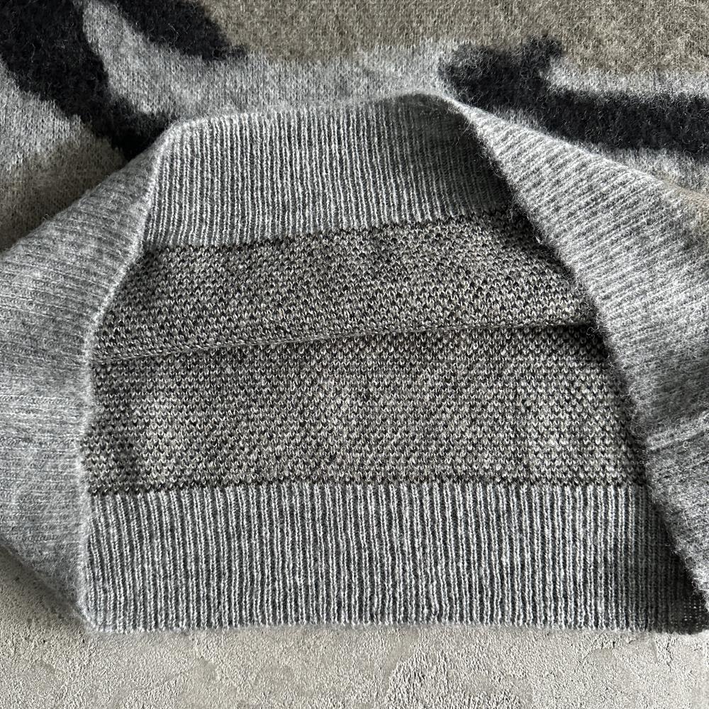 Corteiz More Hair Knit Sweater - Grey Camo Ironleague