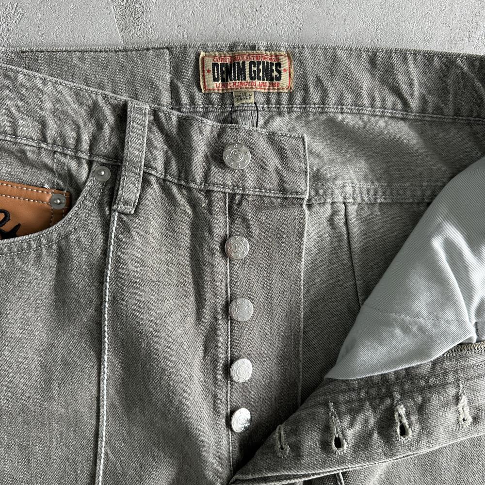 Corteiz Denim Jeans - Grey Ironleague