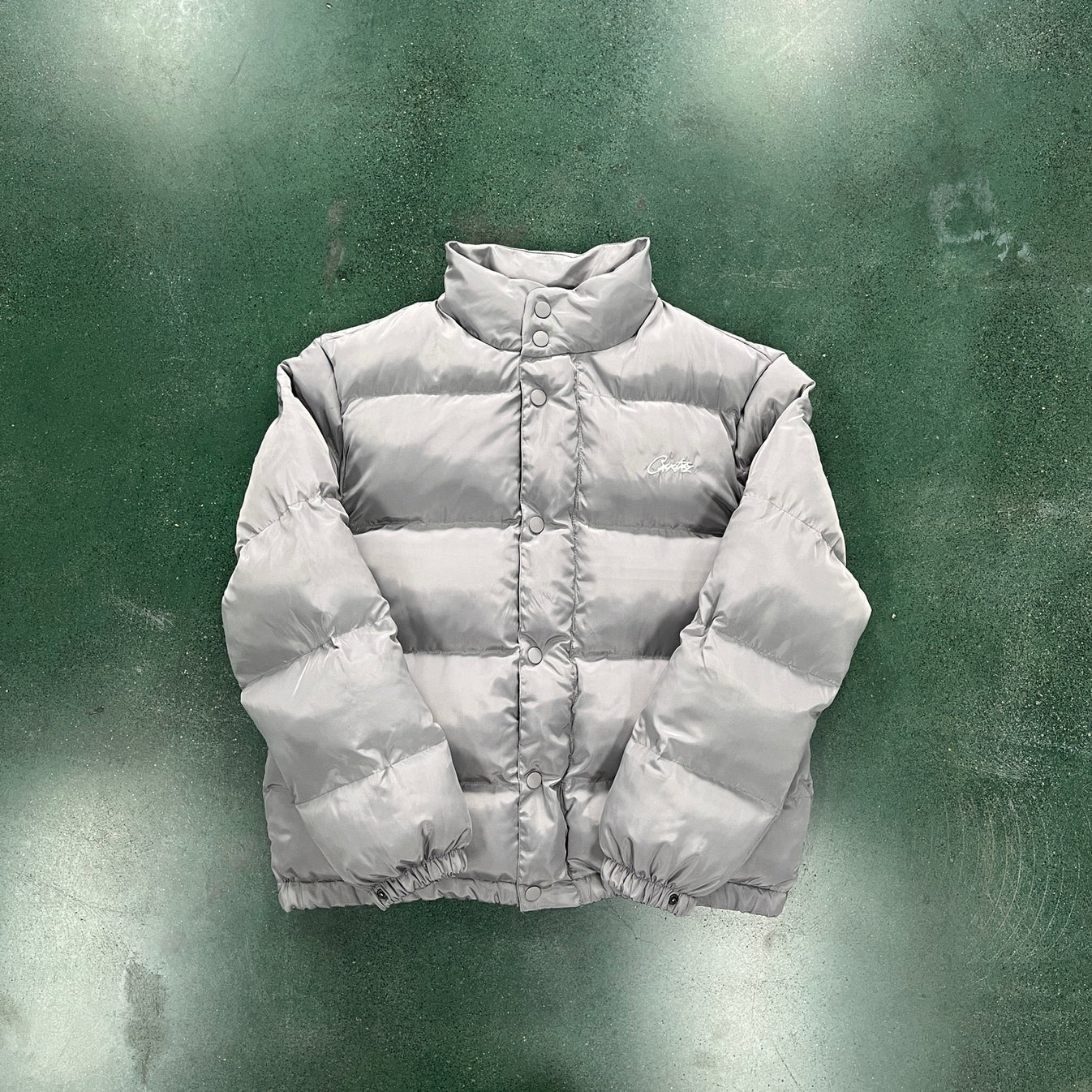 Corteiz Bolo Jacket - Grey Ironleague