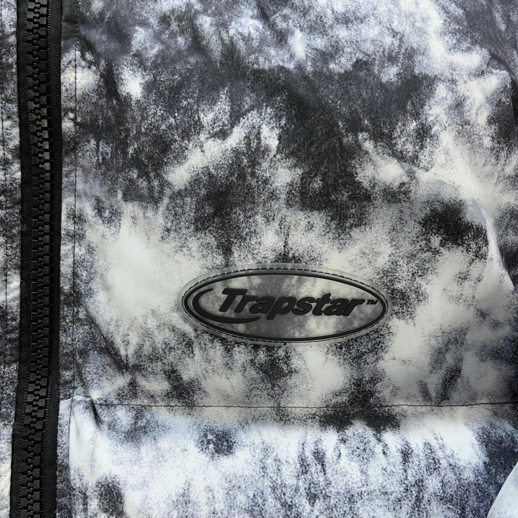 Trapstar Hyperdrive Puffer Jacket - Black/Grey Camo Ironleague