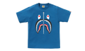 BAPE Shark Tee Blue 0ZXTEM110003N BLUE
