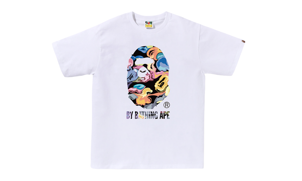 BAPE Art Camo By Bathing Ape Tee White 1L80 110 036 WHT