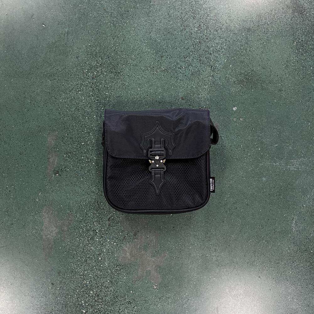 Trapstar Irongate T Crossbody Bag - Black/Black Ironleague