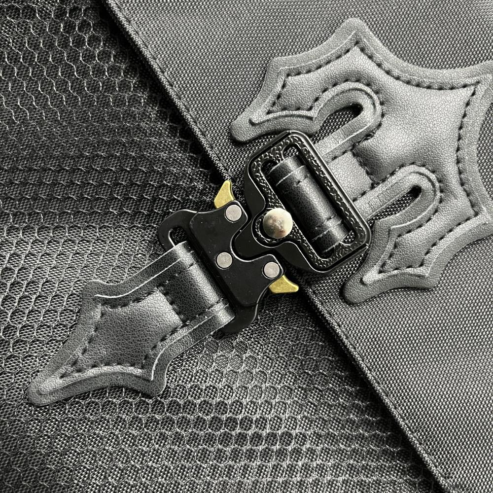 Trapstar Irongate T Crossbody Bag - Black/Black Ironleague
