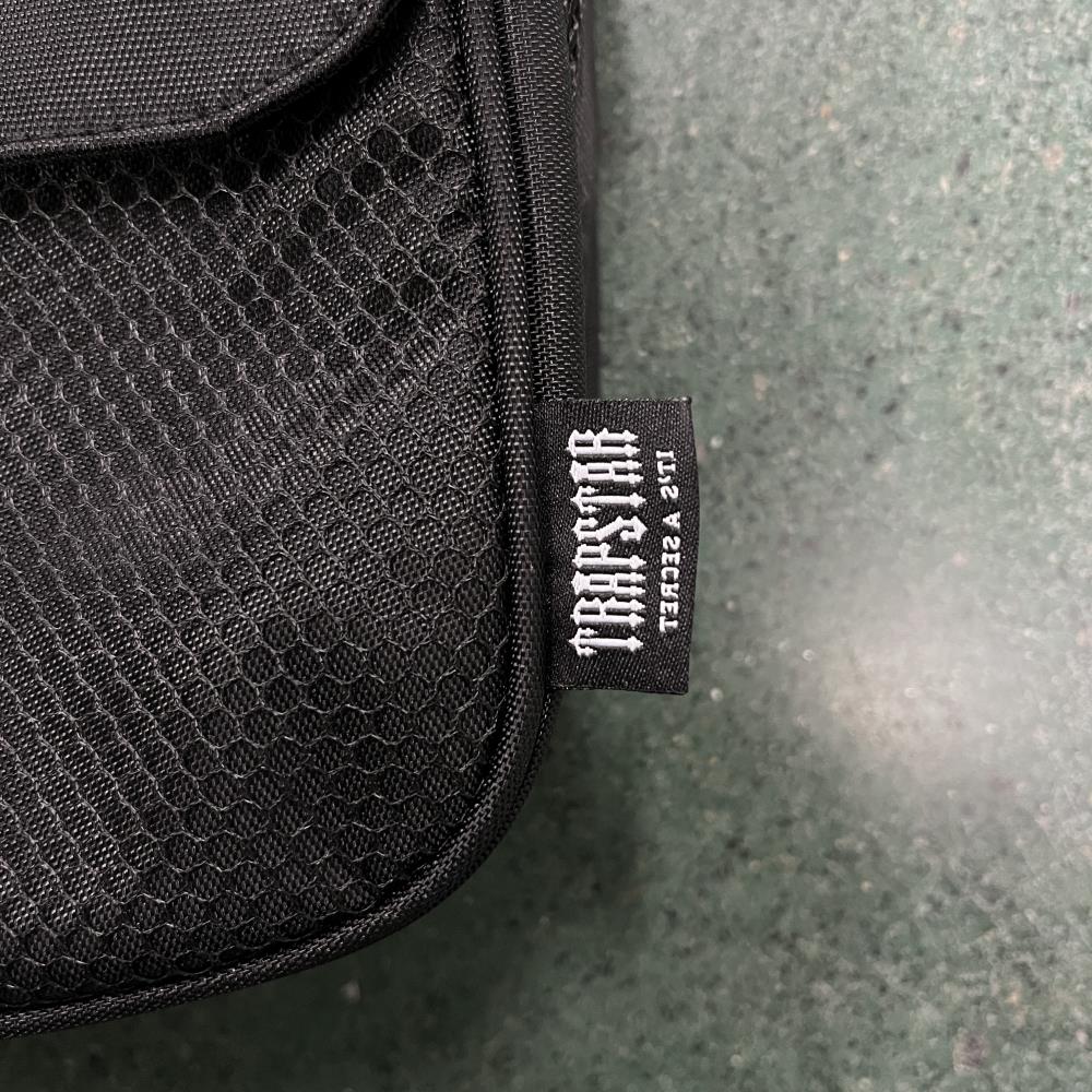 Trapstar Irongate T Crossbody Bag - Black/Black Ironleague
