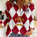 LIMITED DROP NCAA MAM10 ISC IS CYCLONES WOMEN CASUAL SHIRT FOR FAN