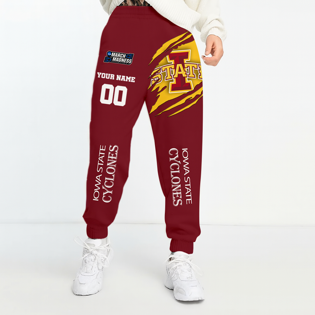 LIMITED DROP NCAA MAM10 ISC IS CYCLONES UNISEX LONG PANTS