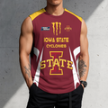 3D PRINT TEE NCAA MAM10 ISC IS CYCLONES MEN'S GYM SHIRT