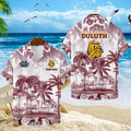 LIMITED EDITION - NEW CUSTOMIZED MFF10 MDB MINNESOTA DULUTH BULLDOGS UNISEX HAWAIIAN SHIRT