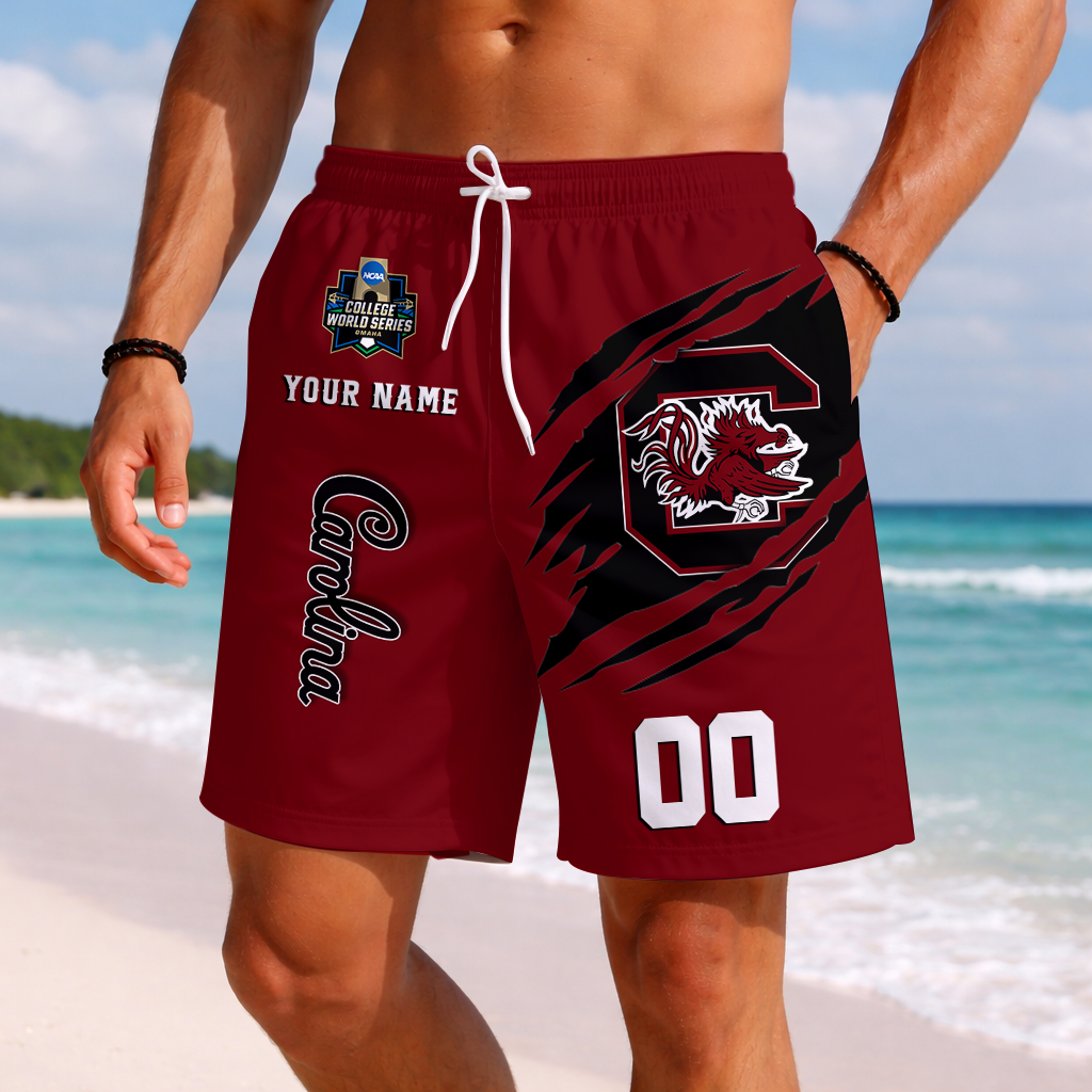 LIMITED DROP NCAA CWS10 SCG SC GAMECOCKS SHORT PANTS