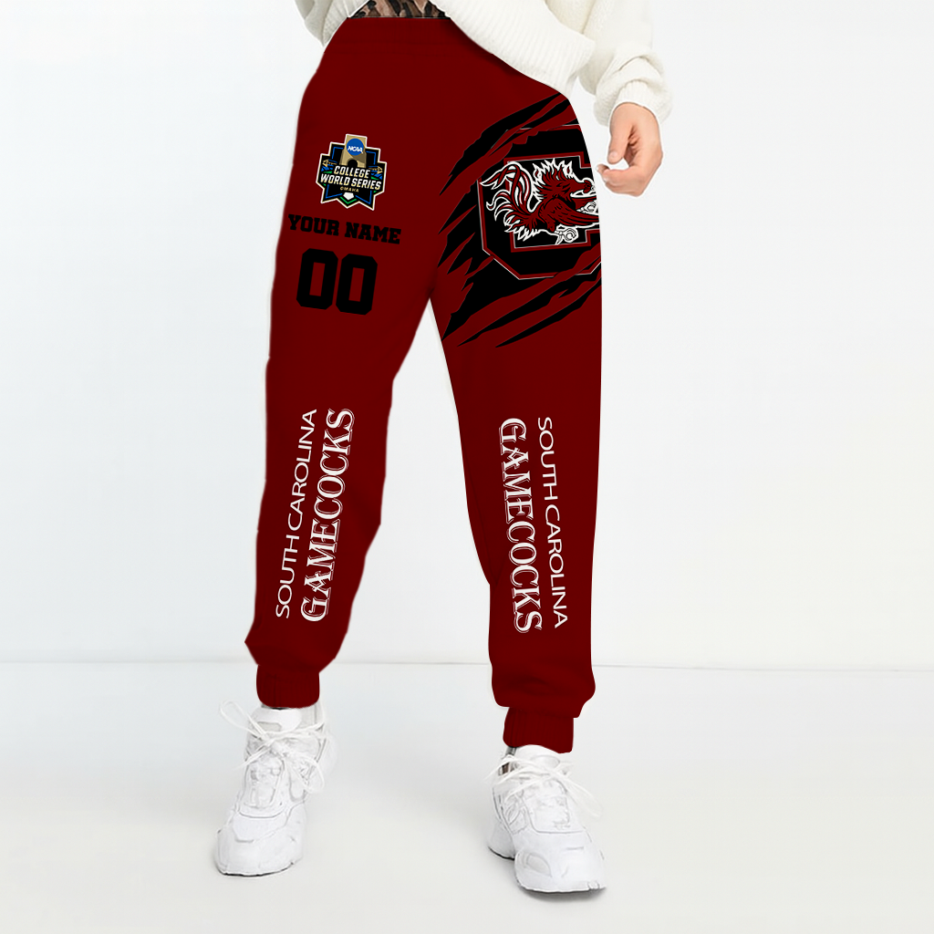 LIMITED DROP NCAA CWS10 SCG SC GAMECOCKS UNISEX LONG PANTS