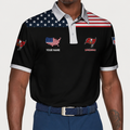 LIMITED EDITION - NEW CUSTOMIZED NFL10 TBB TAMPA BAY BUCCANEERS POLO SHIRT