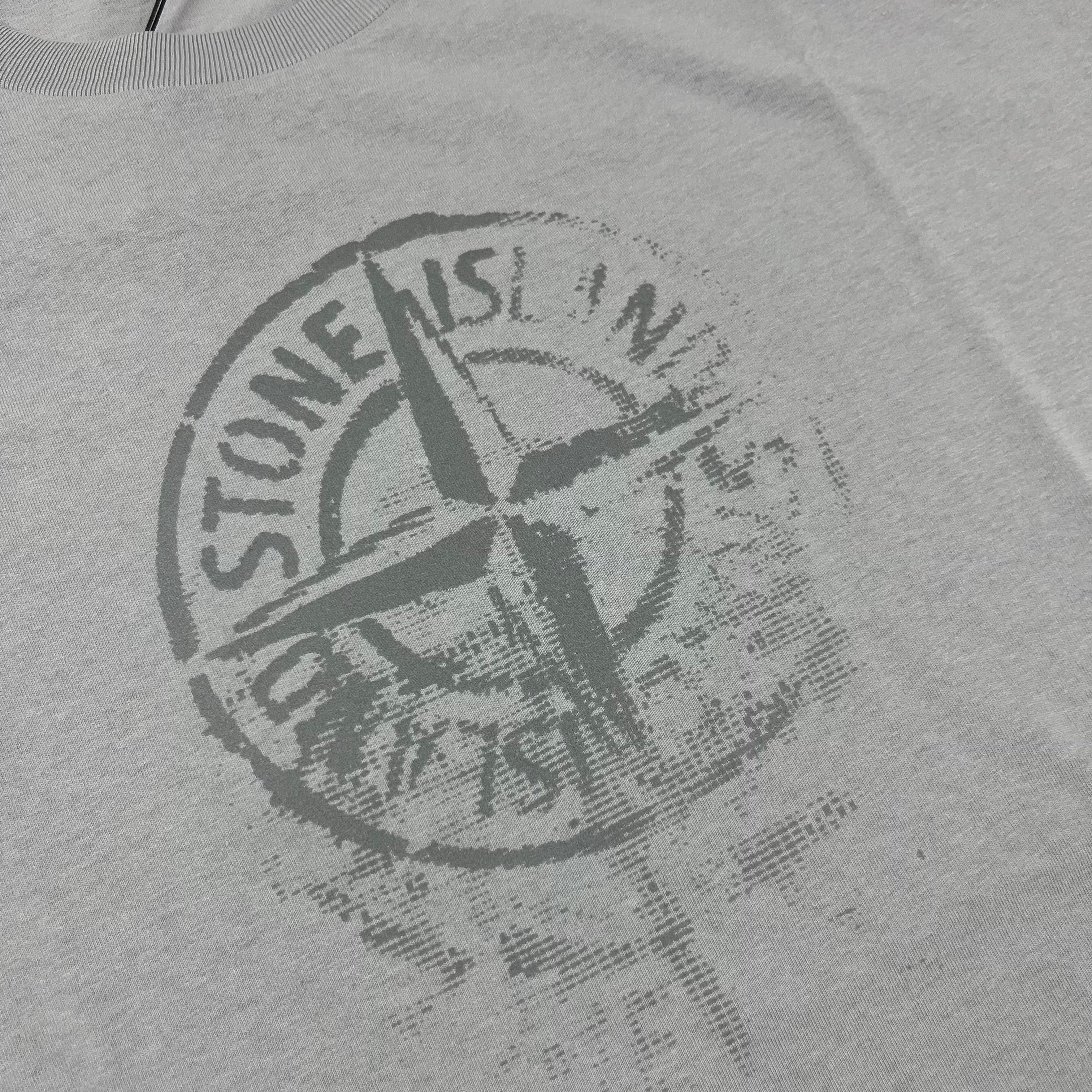 Stone Island Oversized T-Shirt - Grey Ironleague