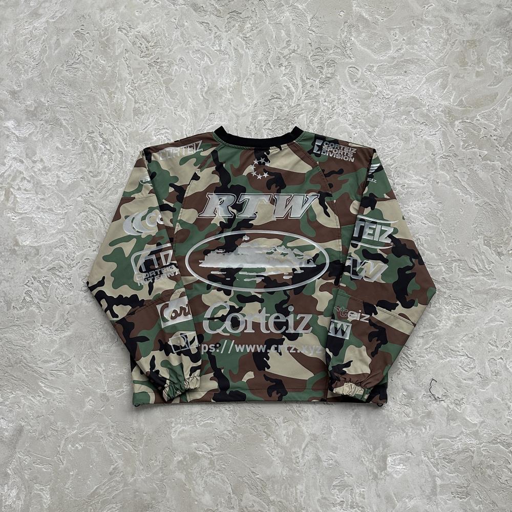 Corteiz Sponsor Pullover - Camo Ironleague
