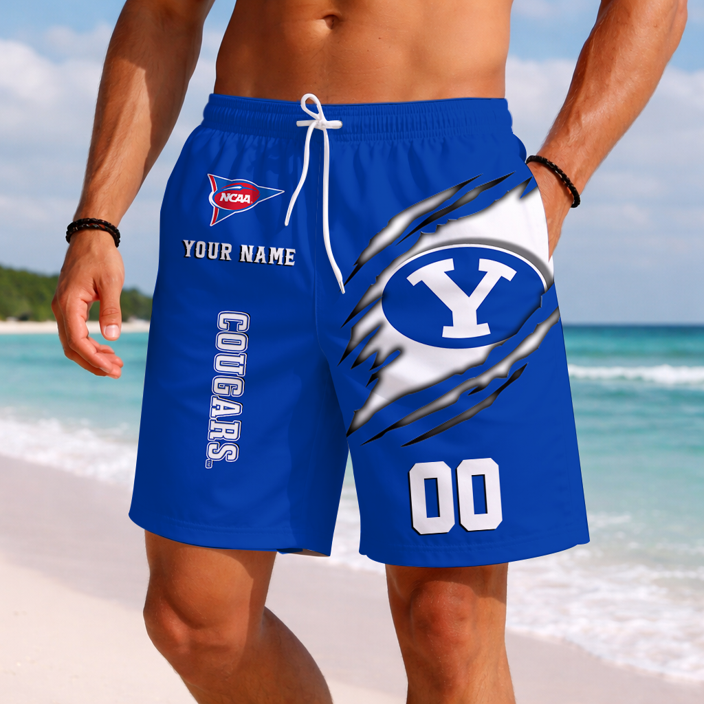 LIMITED DROP NCAA FBS11 BYU BYU COUGARS SHORT PANTS