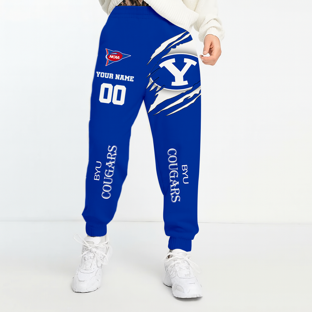 LIMITED DROP NCAA FBS11 BYU BYU COUGARS UNISEX LONG PANTS