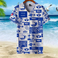 LIMITED EDITION - NEW CUSTOMIZED FBS NCAA11 BYU BYU COUGARS V-NECK FEMALE SHIRT