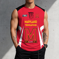 3D PRINT TEE NCAA MAM11 MLT ML TERRAPINS MEN'S GYM SHIRT
