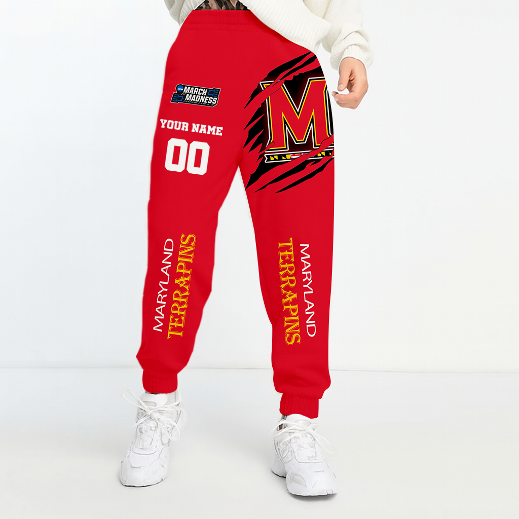 LIMITED DROP NCAA MAM11 MLT ML TERRAPINS UNISEX LONG PANTS