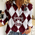 LIMITED DROP NCAA CWS11 MSB MI STATE BULLDOGS WOMEN CASUAL SHIRT FOR FAN