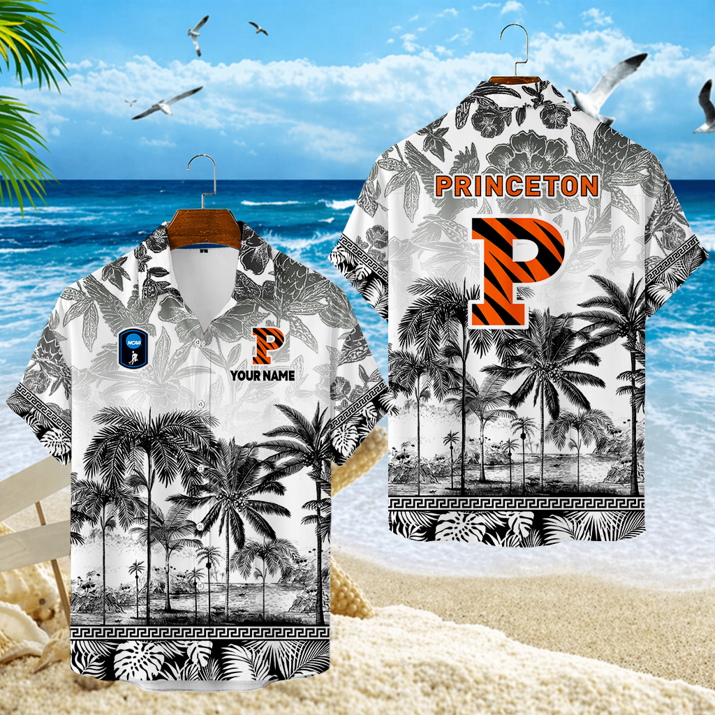 LIMITED EDITION - NEW CUSTOMIZED CFH11 PRT PRINCETON TIGERS UNISEX HAWAIIAN SHIRT