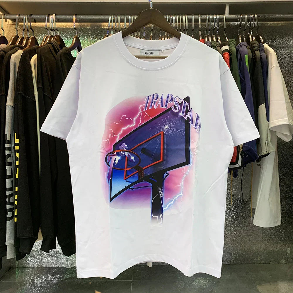 Trapstar Basketball Board T-Shirt - Black/White Ironleague