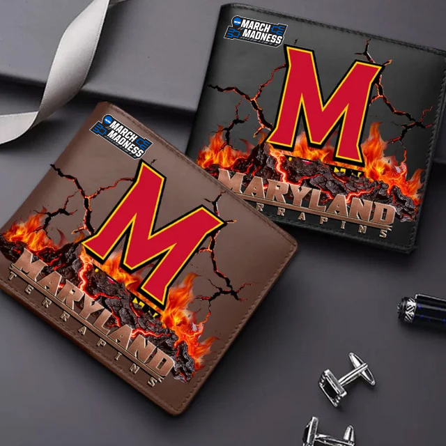 LIMITED EDITION MAM NCAA11 MLT ML TERRAPINS LEATHER WALLET