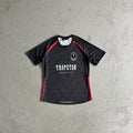 Trapstar Football T-Shirt - Black/Red Ironleague