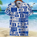 LIMITED EDITION - NEW CUSTOMIZED NCAA MAM12 DLD DL DEVILS V-NECK FEMALE SHIRT