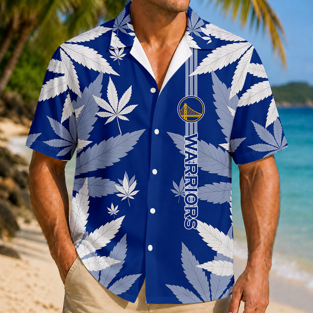 FINAL SALE - NEW CUSTOMIZED NBA12 GSW GOLDEN STATE WARRIORS UNISEX HAWAIIAN SHIRT