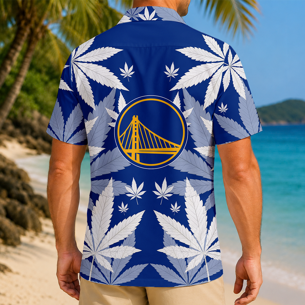 FINAL SALE - NEW CUSTOMIZED NBA12 GSW GOLDEN STATE WARRIORS UNISEX HAWAIIAN SHIRT