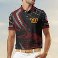 LIMITED EDITION - NEW CUSTOMIZED NFL12 WTC WASHINGTON COMMANDERS POLO SHIRT