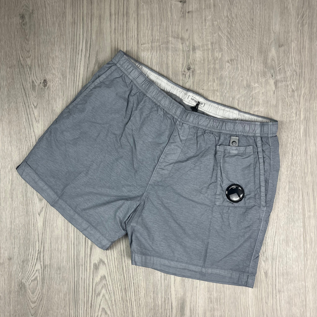 CP Company Lens Swim Shorts - Limestone Ironleague