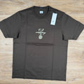 CP Company 30/2 Twisted Embroidery T-Shirt in Ivy Green Ironleague