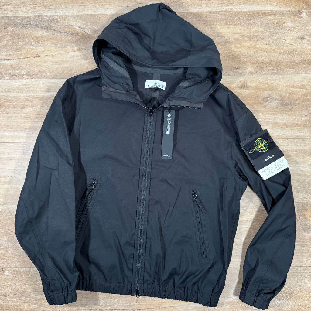 Stone Island Supima Canvas Jacket in Black Ironleague