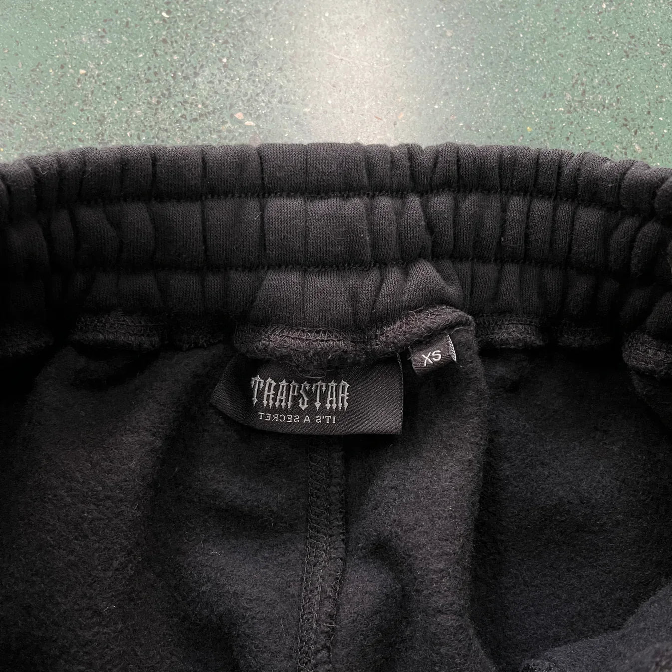 Trapstar Script Zip Through Tracksuit - Black Washed Ironleague