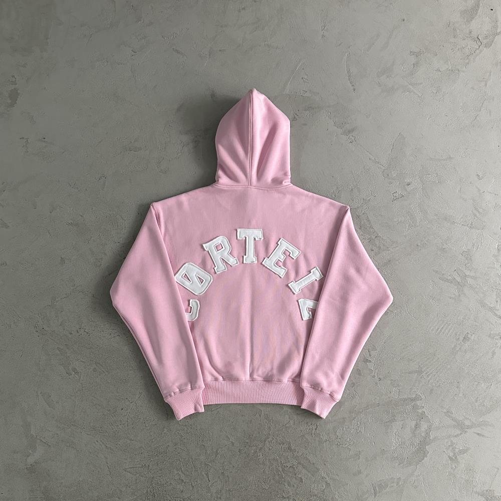 Corteiz Arch Open HEM Set - Pink Ironleague