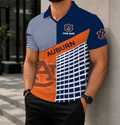 VIRAL EDITION - NEW CUSTOMIZED NCAA FBS13 ABT AUBURN TIGERS POLO SHIRT