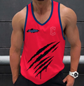 FINAL SALE - NEW CUSTOMIZED MLB13 CLEVELAND GUARDIANS UNISEX TANK TOP
