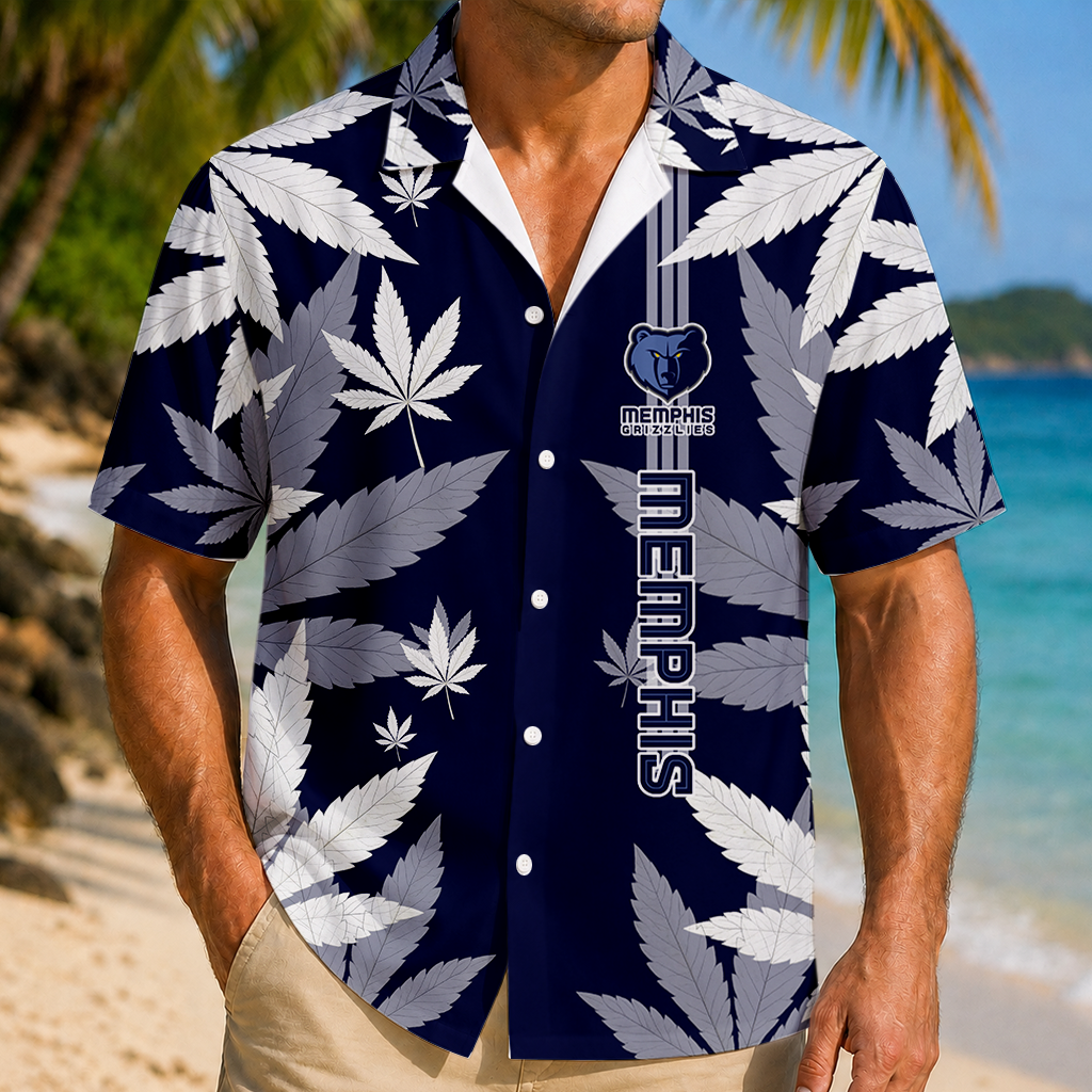 FINAL SALE - NEW CUSTOMIZED NBA13 MGR MEMPHIS GRIZZLIES UNISEX HAWAIIAN SHIRT