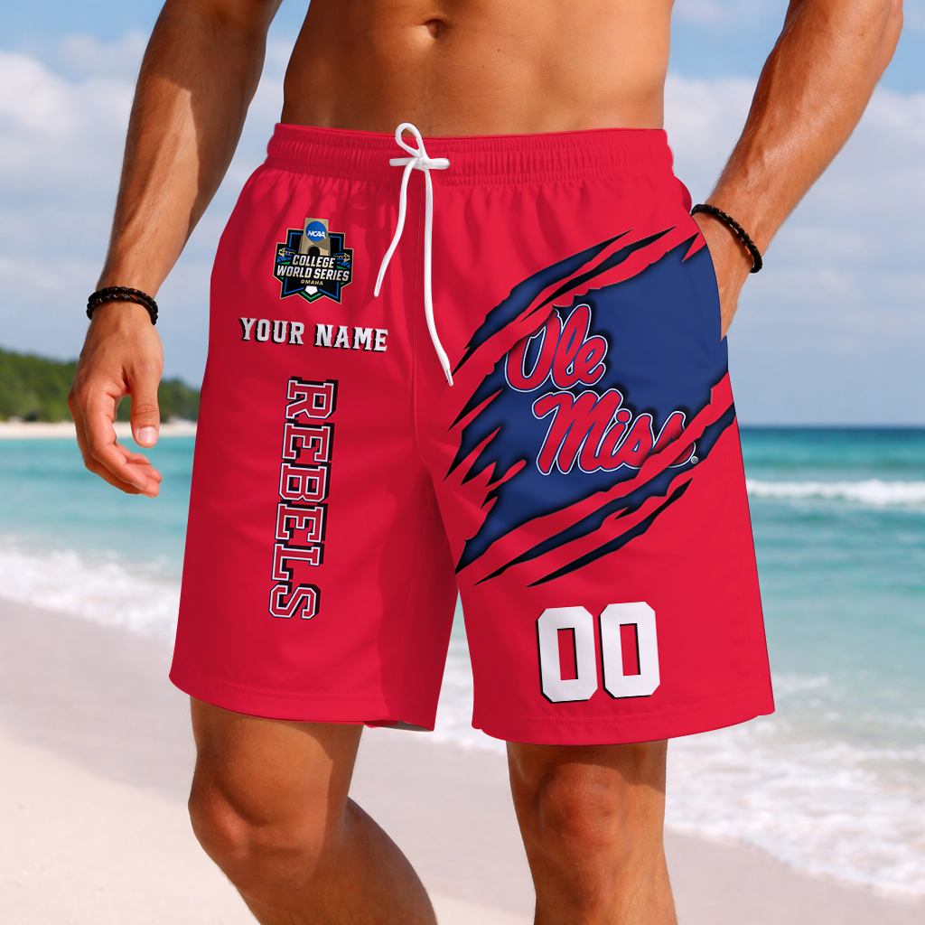 LIMITED DROP NCAA CWS13 OMR OM REBELS SHORT PANTS