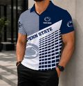 LIMITED EDITION - NEW CUSTOMIZED NCAA MFF13 PNL PENN STATE NITTANY LIONS POLO SHIRT