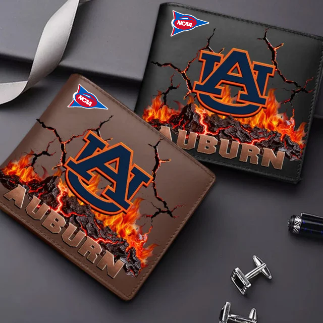 LIMITED EDITION FBS NCAA13 ABT AB TIGERS LEATHER WALLET