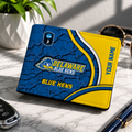 VIRAL EDITION NCAA CFH14 DFH DELAWARE FIGHTIN' BLUE HENS LEATHER WALLET