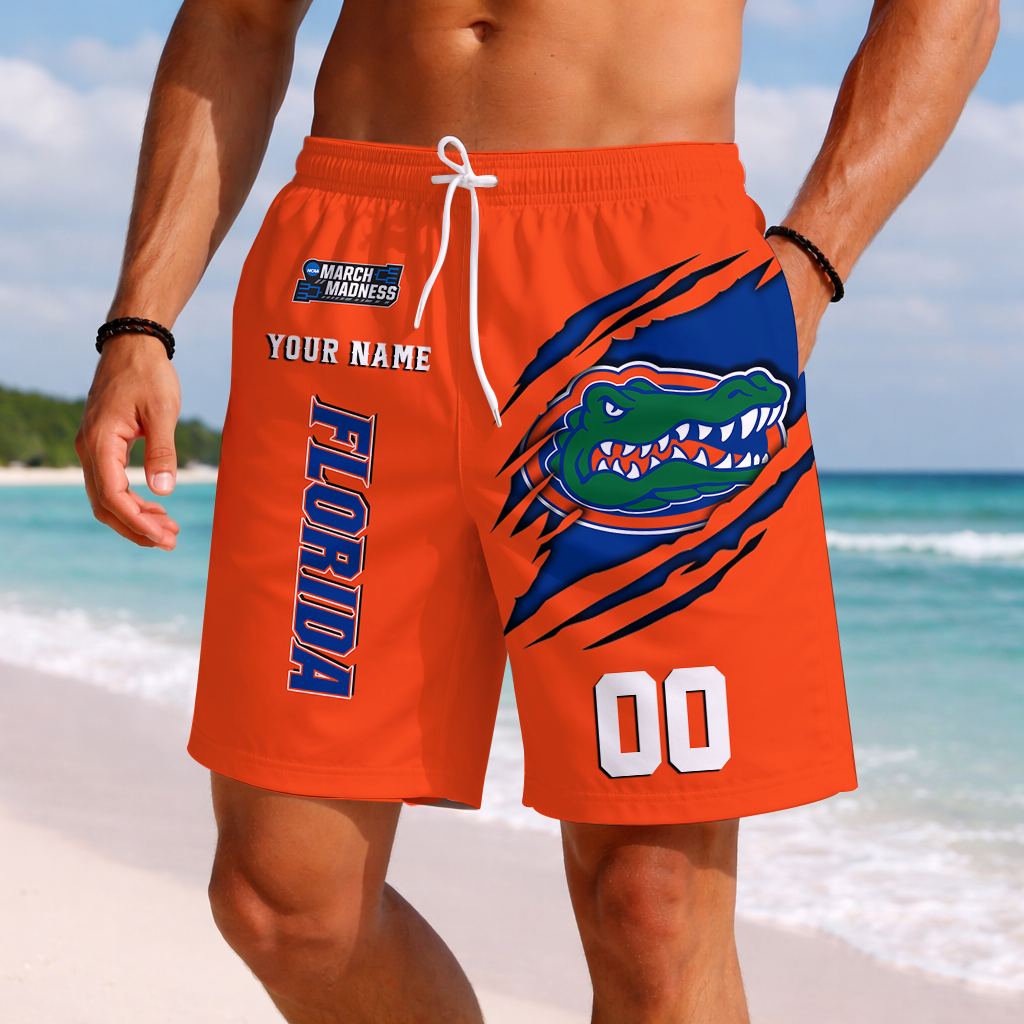 LIMITED DROP NCAA MAM14 FLG FL GATORS SHORT PANTS