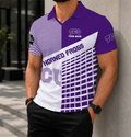 LIMITED EDITION - NEW CUSTOMIZED NCAA CWS14 THF TCU HORNED FROGS POLO SHIRT
